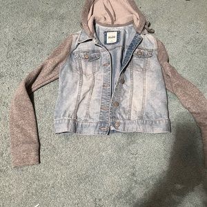 2 Jean jackets with hood from Kohl’s.